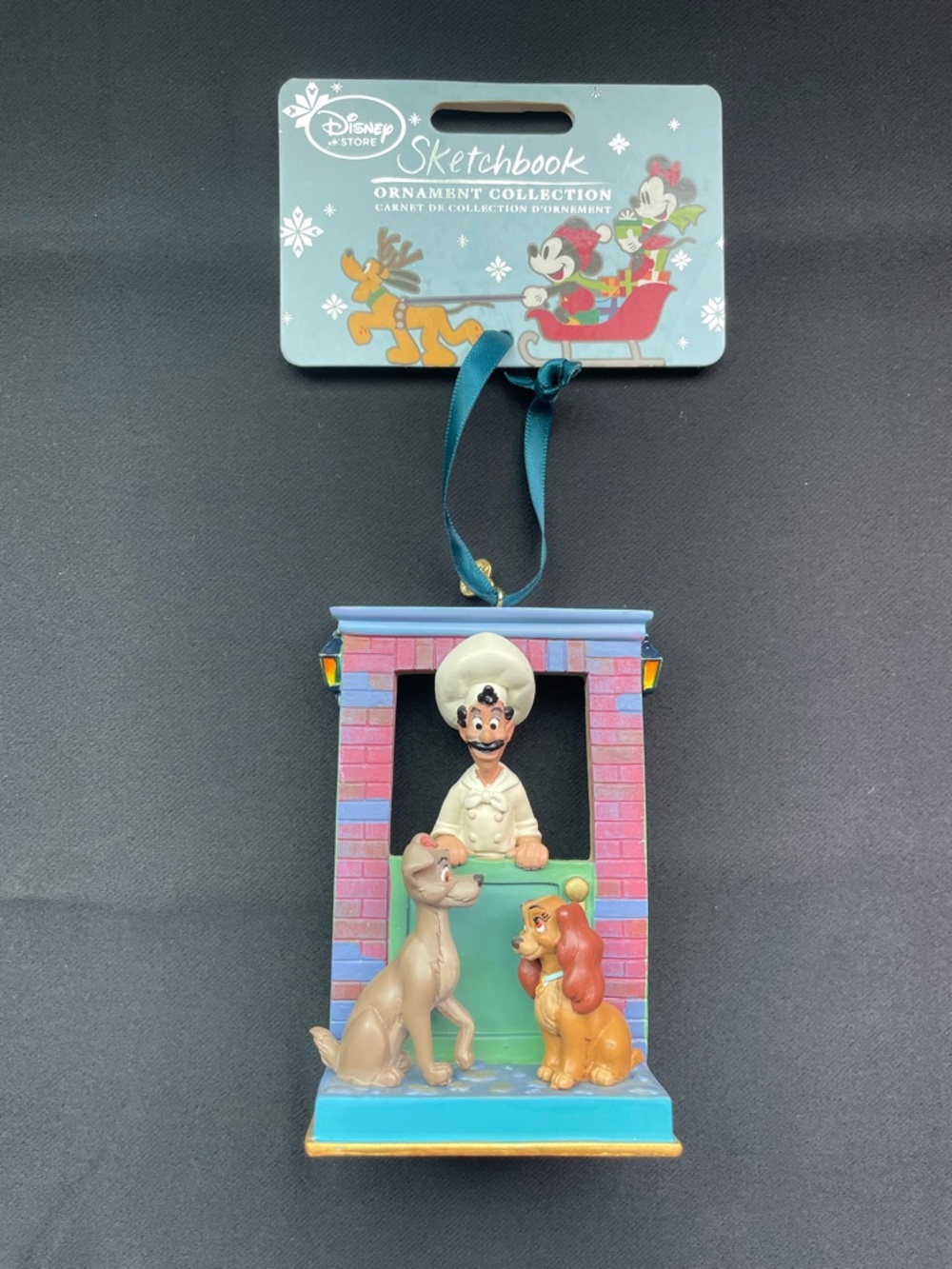 Two Disney Sketchbook Holiday Ornaments - Picture 2 of 5